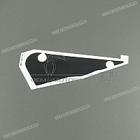 HONDA Linker mittlerer Verkleidungsaufkleber, linke Seite 64353-MAS-750ZB