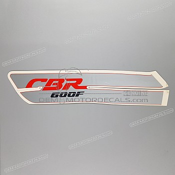 Autocollant bas de carénage, côté gauche