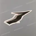 Zijpaneel sticker, linkerkant