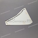 Left side fairing CBR Hurricane stripe