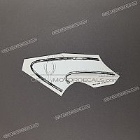 HONDA Pegatina de quilla inferior, lado izquierdo 64357-MAL-E00ZB