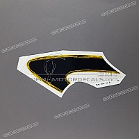 HONDA Autocollant de sabot moteur, côté gauche 64357-MAL-E00ZD
