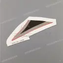 Zijpaneel sticker, linkerkant