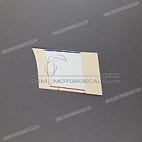 HONDA Left fairing Hurricane stripe decal, left side 64357-MT6-600ZC