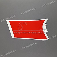 HONDA Autocollant de carénage latéral CBR Hurricane, côté gauche 64357-MV9-600ZD