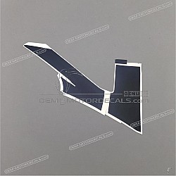 Juego de pegatinas para panel lateral , lado izquierdo