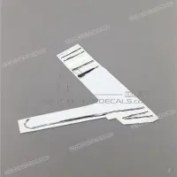 HONDA Pegatina de quilla inferior, lado izquierdo 64358-MAL-E00ZB