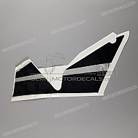 HONDA Seitenverkleidung Aufkleber, Linke Seite 64358-MEE-A00ZA