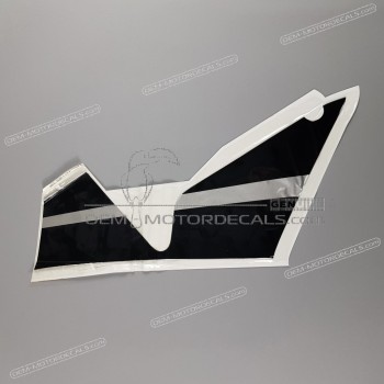 Side cowling decal, left side