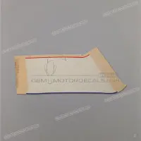 HONDA Autocollant de carénage gauche CBR Hurricane, côté gauche 64358-MT6-600ZC