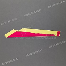 Side cowling decal, left side