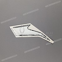 HONDA Adesivo carena inferiore, lato sinistro 64359-MAL-E00ZB