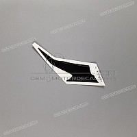 HONDA Autocollant de sabot moteur, côté gauche 64359-MAL-E00ZC