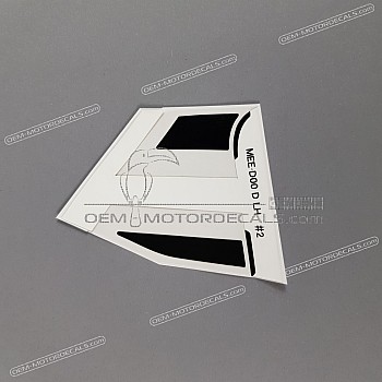 Side cowling decal, left side