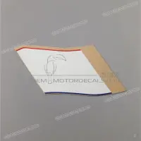 HONDA Autocollant "Hurricane" de carénage gauche, côté gauche 64359-MT6-600ZC