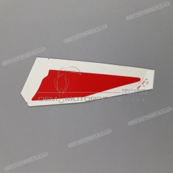 Naklejka na dolną owiewkę, pług, lewa strona