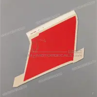 HONDA Naklejka na górną owiewkę, prawa strona 64361-MV9-640ZA