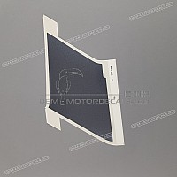 HONDA Autocollant de carénage côté gauche pour Honda CBR600F Hurricane 64361-MV9-640ZB
