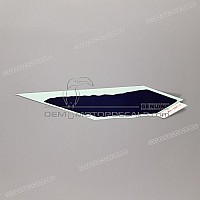 HONDA Autocollant de flanc de carénage CBR600F, côté gauche 64361-MV9-930ZC