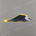 Side cowling decal, left side