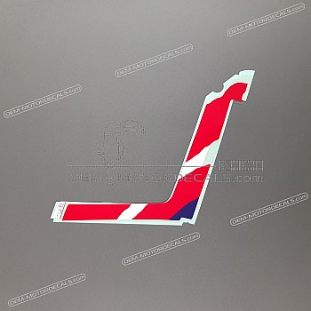 Side cowling decal, left side