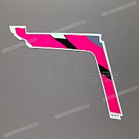 HONDA Autocollant de carénage, côté gauche 64363-MV9-930ZB