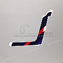 Autocollant de flanc de carénage côté gauche CBR600F Hurricane
