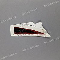 HONDA Autocollant de carénage côté gauche CBR600F Hurricane, côté gauche 64364-MAL-G30ZC