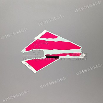 Side cowling decal, left side