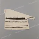 Pegatina de carenado superior izquierdo, lado izquierdo