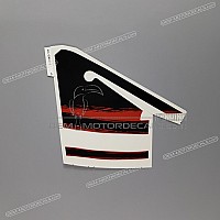 HONDA Autocollant de flanc de carénage, côté gauche 64365-MAL-G30ZC
