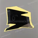 Side cowling decal, left side