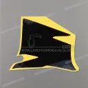 Side cowling decal, left side