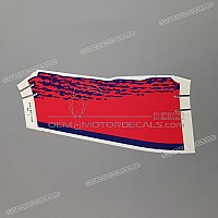 HONDA Autocollant de flanc de carénage, côté gauche 64367-MZ2-300ZA