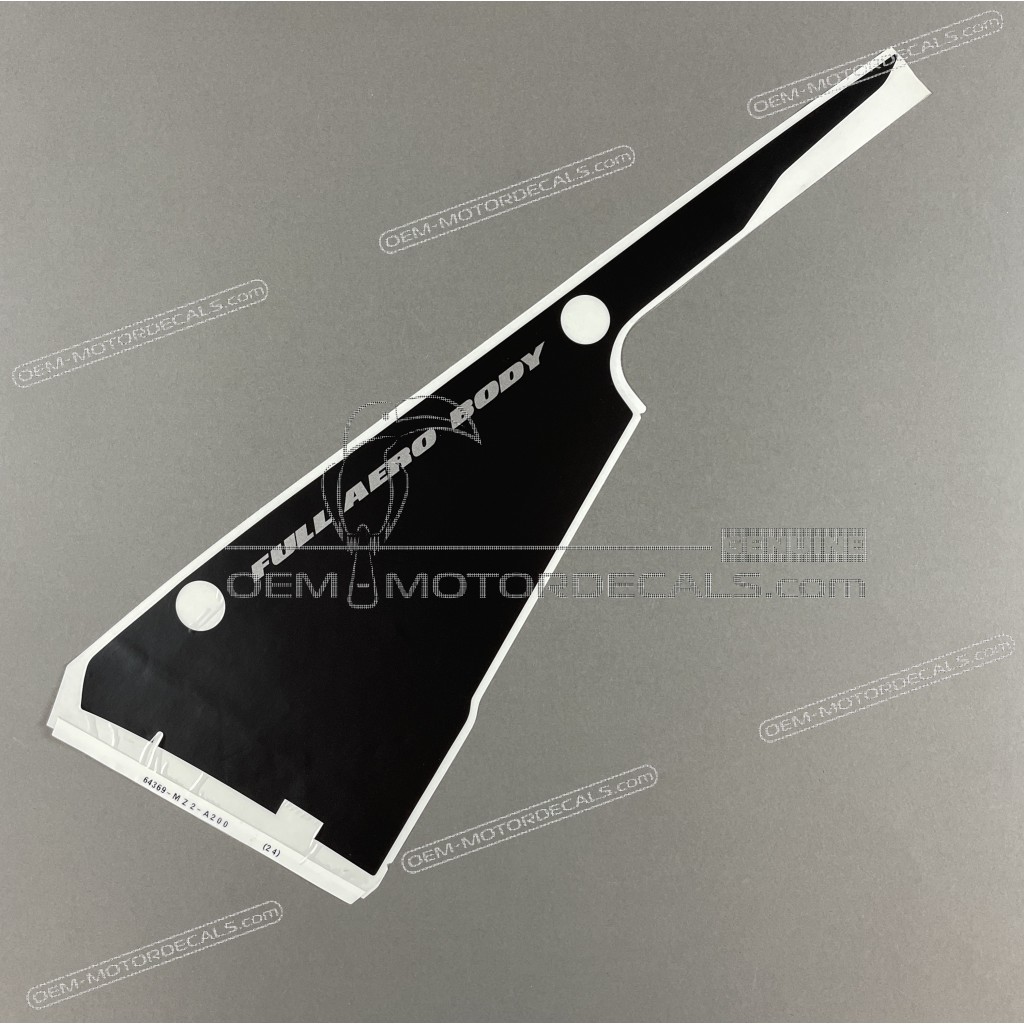 Honda CBR1000F Adesivo carenatura sinistra STRIPE A lato sinistro OEM 64369MZ2A20ZB