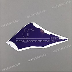 Belly pan decal, right side