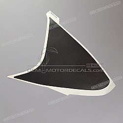 Belly pan decal, right side