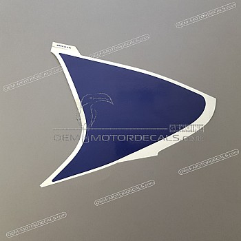 Belly pan decal, right side