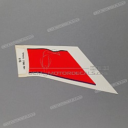 Belly pan decal, right side