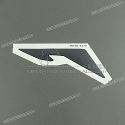 Side cowling decal, left side