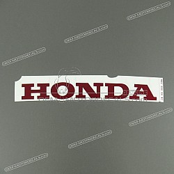 Belly pan decal, right side