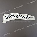 Lower fairing graphic, right side