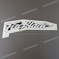 HONDA Lower fairing CBR900RR graphic, right side 64403-MAS-750ZC
