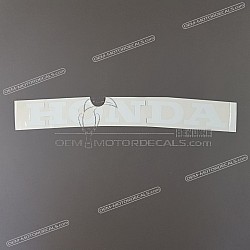 Naklejka na dolną owiewkę, pług, prawa strona