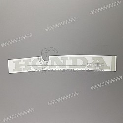 Belly pan decal, right side