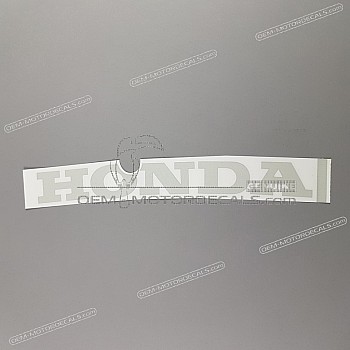 Belly pan decal, right side