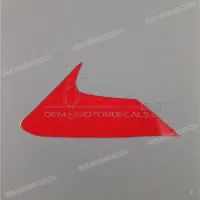 HONDA Autocollant milieu de carénage gauche, côté gauche 64413-KTY-D50ZA
