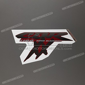 Side cowling decal