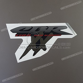 Side cowling decal