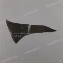 Lower fairing stripe, left side